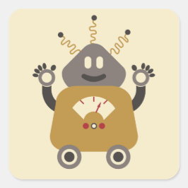 Gekke Robot Sticker