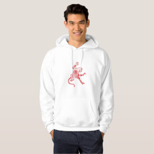Gekke Rode aap hoodie
