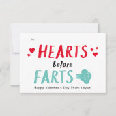 Gekke rood hart voor kunstklaslokaal Valentijn (Voorkant)