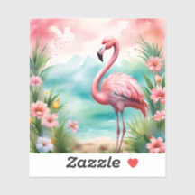 Gekke roze flamingo, roze flamingo, flamingo,