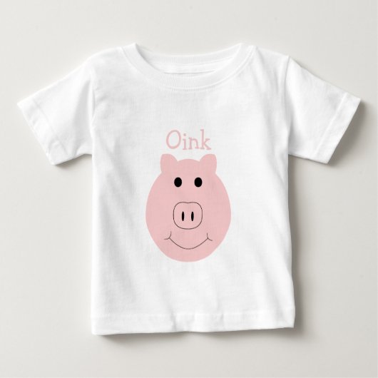 Gekke roze shirt voor peuter (Voorkant)