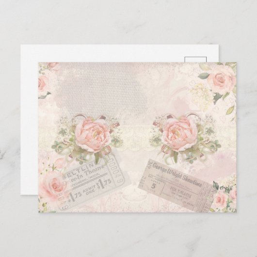  gekke Rozen en kaartjes  Briefkaart (Voorkant / Achterkant)