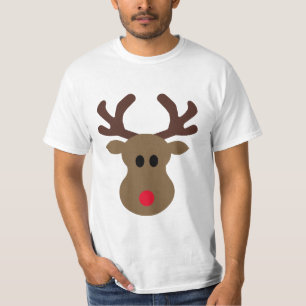 Gekke Rudolph van het shirt met de rendierkerst