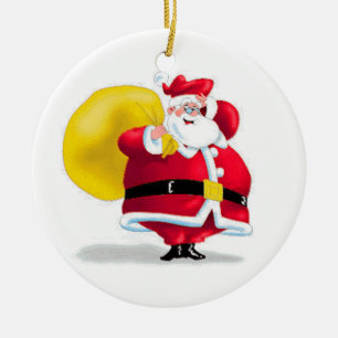Gekke Santa Ornament