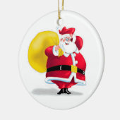 Gekke Santa Ornament (Links)