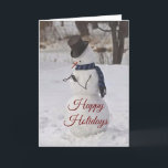 GEKKE/SCHAKEL DEZE SNOWMAN ZEGT MERRY CHRISTMAS HO FEESTDAGEN KAART<br><div class="desc">DIT VAKANTIESEIZOEN ZEG HET MET HUMOR EN EEN SCHATTIGEE SNEEUWPOP ZAL U HELPEN OM DIT TE DOEN. VROLIJK KERSTFEEST EN BEDANKT VOOR HET STOPPEN BIJ EEN VAN MIJN ACHT WINKELS!</div>
