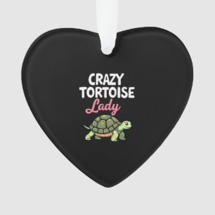 Gekke Schildpad Dame Schildpadden Moeder Vrouwen S Ornament