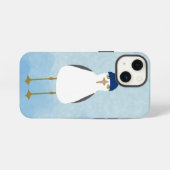 Gekke Seagull iPhone Case Hoesje (Achterkant horizontaal)