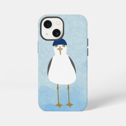Gekke Seagull iPhone Case Hoesje (Achterkant)