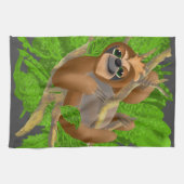 Gekke sleuf in een keukenhanddoek (Horizontaal)