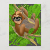 Gekke sleuf in een structuur briefkaart (Voorkant)