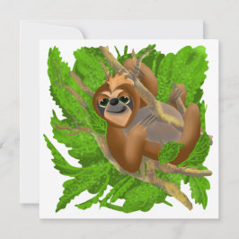 Gekke sleuf in een structuur feestdagenkaart