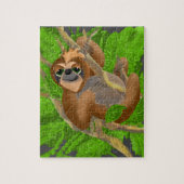 Gekke sleuf in een structuur legpuzzel (Verticaal)