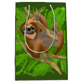 Gekke sleuf in een structuur medium cadeauzakje (Voorkant)