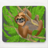 Gekke sleuf in een structuur muismat (Voorkant)