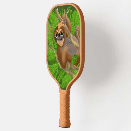 Gekke sleuf in een structuur pickleball paddle (Links)