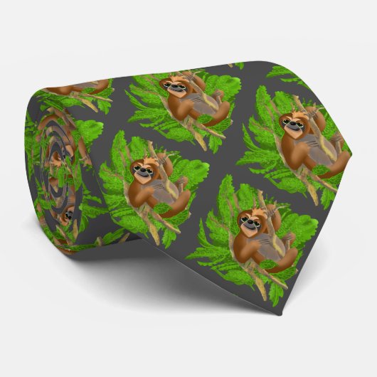 Gekke sleuf in een structuur stropdas (Opgerold)