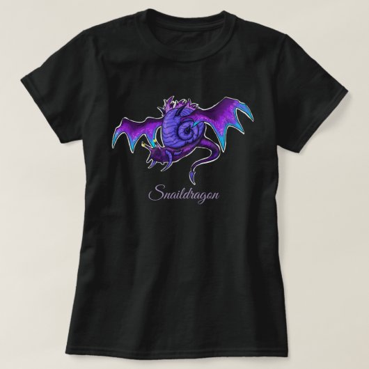 Gekke Snaildragon T-shirt (Design voorkant)