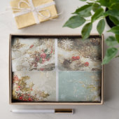 Gekke sneeuwpoppen tissuepapier (Geschenk)