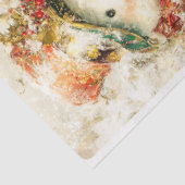 Gekke sneeuwpoppen tissuepapier (Detail)