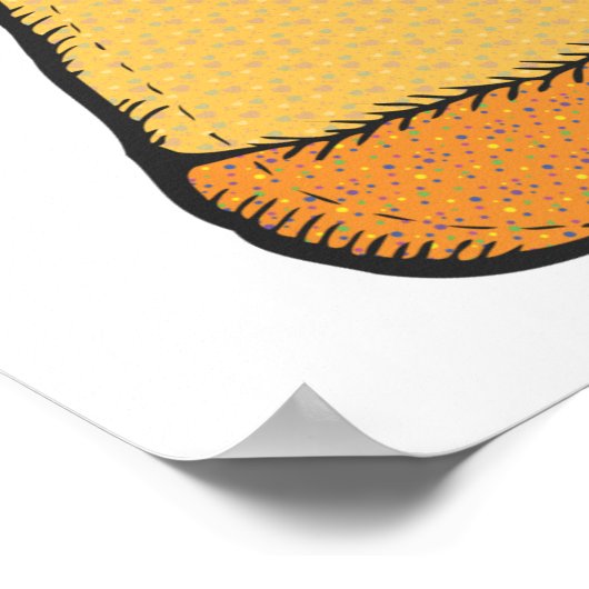 gekke snoepmaïs poster (Hoek)