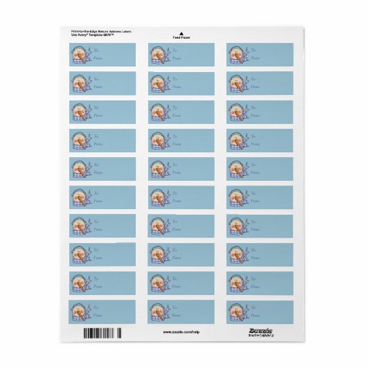 Gekke Snowman Gift Labels (Full Sheet)