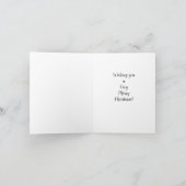 Gekke Sokken Kerst Kaart (Binnen)