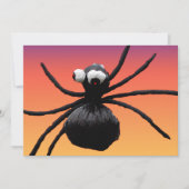 Gekke Spider Halloween Kaart (Voorkant)