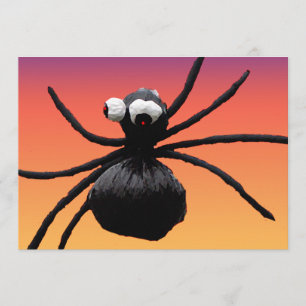 Gekke Spider Halloween Kaart