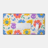 Gekke Spring Faces Desk Mat (Keyboard & Muis)