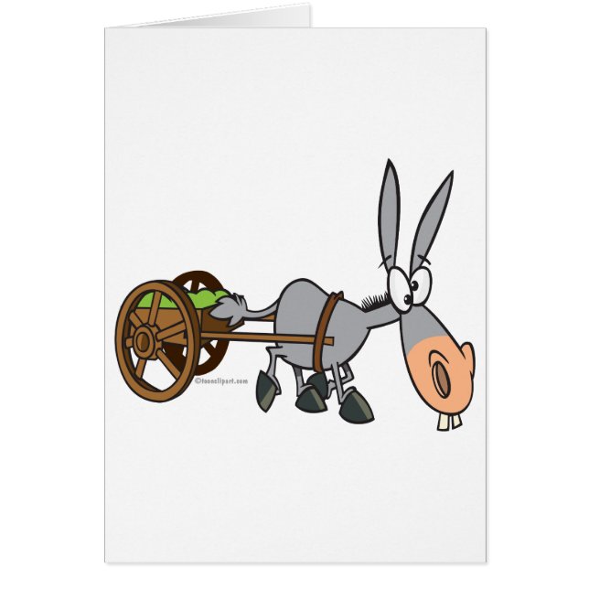 gekke springstaarten voor de cartoon van ezelkoek (Voorkant)