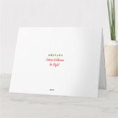 Gekke Sprouts Verjaardag - Grappig Cadeau voor Fam Kaart (Achterkant)