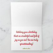 Gekke Sprouts Verjaardag - Grappig Cadeau voor Fam Kaart (Binnen)