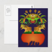 Gekke spruitjes briefkaart (Voorkant / Achterkant)