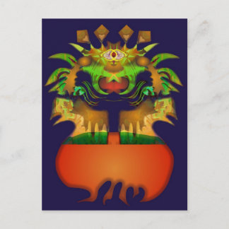 Gekke spruitjes briefkaart