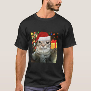 Gekke Staring Cat Meme T-shirt