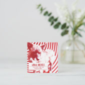 gekke stemkaart klantenkaartje (Staand voorkant)