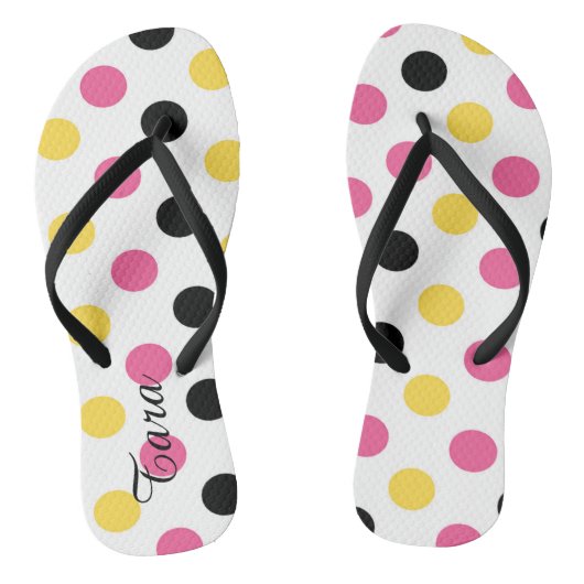 Gekke Stippen Persoonlijke Flip Flops (Voetbed)