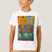 Gekke struisvogel shirt (Voorkant)