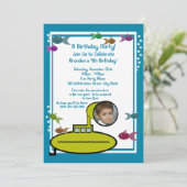 Gekke sub kaart (Staand voorkant)