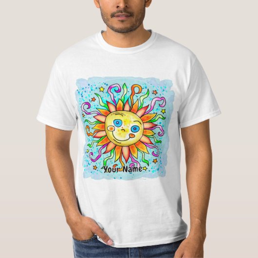 Gekke Sun T-shirt (Voorkant)