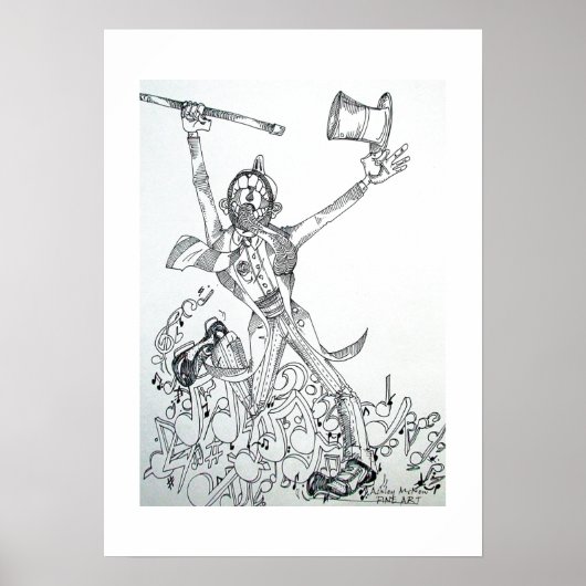 gekke tapper poster (Voorkant)