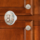 Gekke Teddbeer Keramische Knop