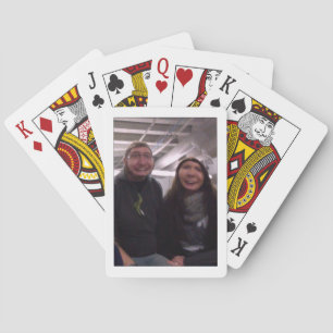 Gekke tekentekenontwerp speelkaarten