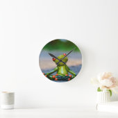 ***GEKKE TLETTINGSPROG** KLOOP RONDE KLOK (Huis)