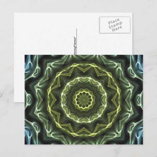 gekke trap briefkaart (Voorkant / Achterkant)