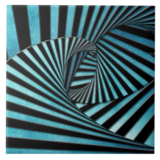 gekke trap tegeltje (Voorkant)