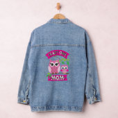 Gekke Uil Moederdag Schattigee Nachtvogel Denim Jacket (Hangar)