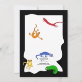 Gekke uitnodiging tot het indienen van hagedis (Achterkant)