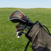 Gekke Unieke Hond Liefhebber Golfheadcover (Insitu)